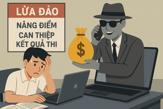 Cảnh báo thủ đoạn lừa can thiệp kết quả trong kỳ thi tốt nghiệp THPT