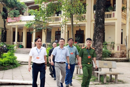 Chương Mỹ chu đáo, trách nhiệm trong kỳ thi vào lớp 10