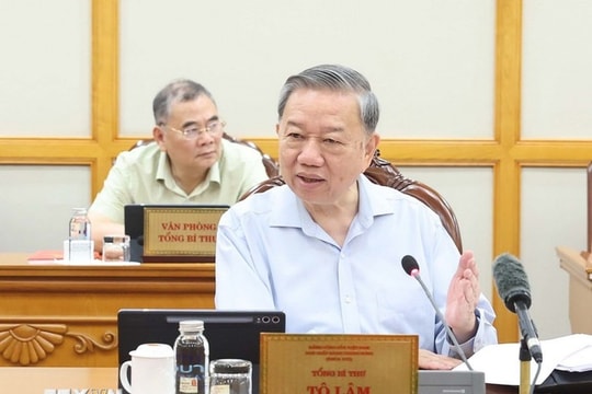 Tổng Bí thư Tô Lâm: Bố trí, sắp xếp cán bộ đúng nguyên tắc, không để phát sinh vấn đề phức tạp nội bộ