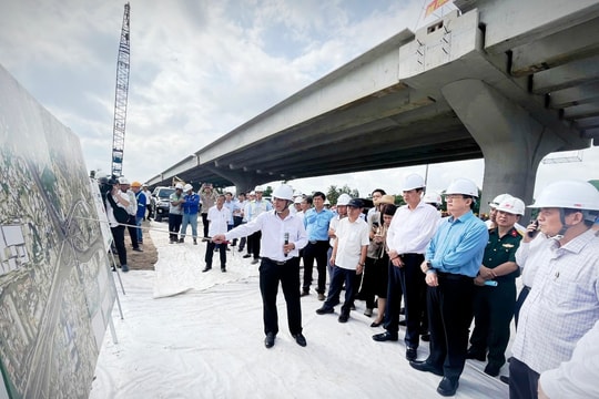 Phấn đấu thông xe kỹ thuật 41km Vành đai 3 trong tháng 12-2025