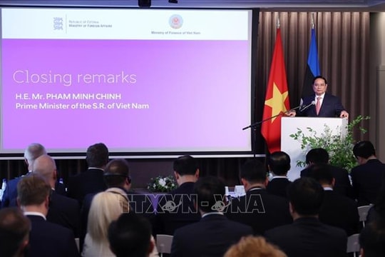Thủ tướng: Việt Nam và Estonia nên là cầu nối thúc đẩy hợp tác với cả khu vực
