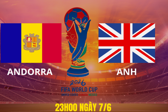 Andorra vs Anh: Màn chạy đà hoàn hảo của “Tam sư”