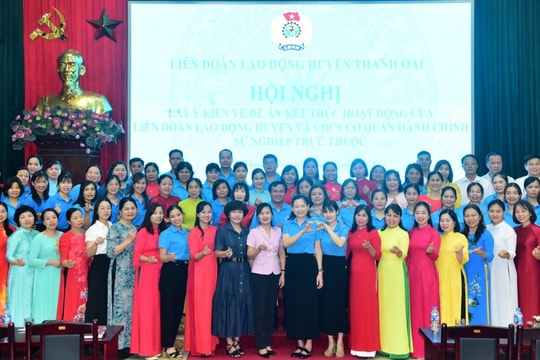 LĐLĐ huyện Thanh Oai: Làm tốt nhiệm vụ chăm lo cho đoàn viên, người lao động
