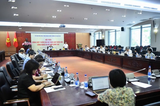 Góp ý hoàn thiện Dự thảo Luật Khoa học, Công nghệ và Đổi mới sáng tạo