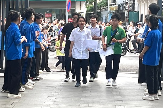Hà Nội có 1 thí sinh vi phạm quy chế thi ở môn ngoại ngữ