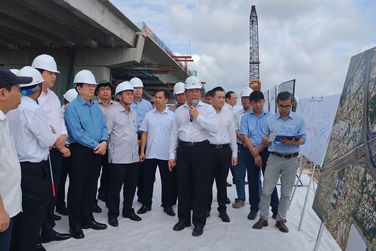 Bình Dương Đẩy nhanh tiến độ thi công đường Vành đai 3 TP Hồ Chí Minh