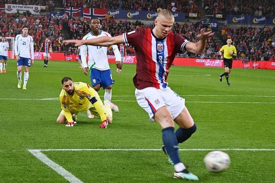 Erling Haaland ghi bàn, Na Uy vùi dập Italia 3-0 ở vòng loại World Cup 2026