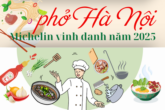 9 quán phở Hà Nội được Michelin vinh danh năm 2025