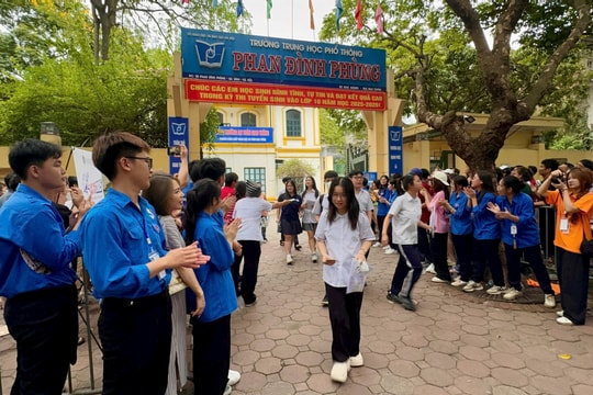 Hà Nội không có thí sinh vi phạm quy chế ở môn toán