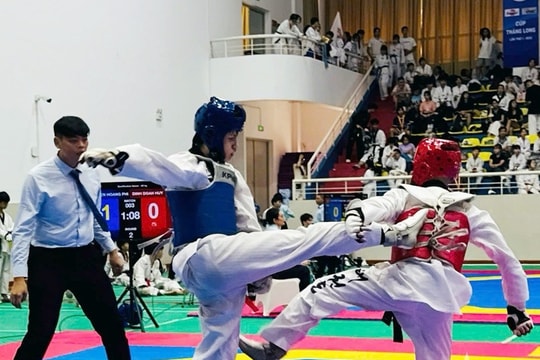 Hơn 1.000 võ sĩ tham dự Festival Taekwondo Hà Nội mở rộng