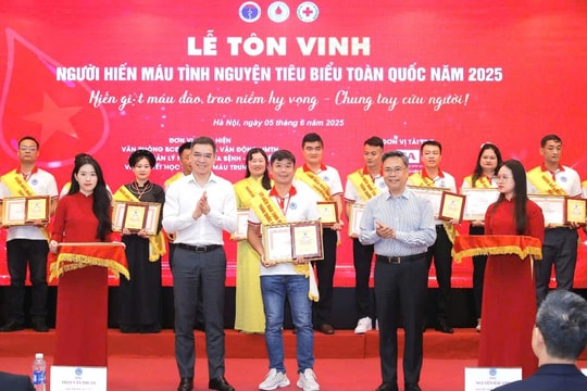 Chiến sĩ công an lặng lẽ hiến máu 57 lần
