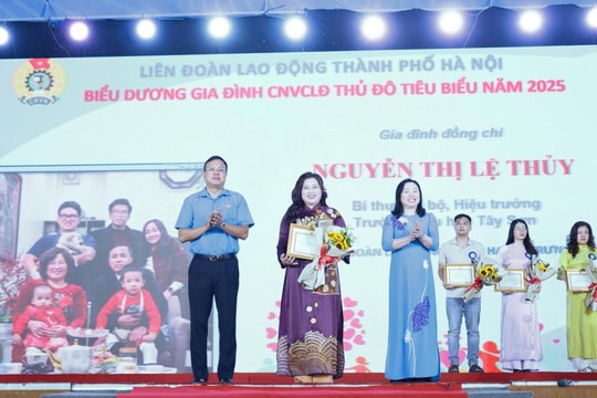 Nhà giáo Nguyễn Thị Lệ Thủy - “Ngọn lửa” nhiệt huyết của giáo dục Thủ đô