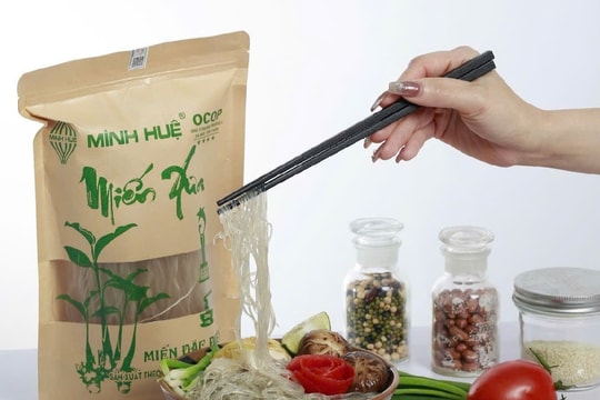 Sản phẩm OCOP 4 sao “Miến dong xưa” - thương hiệu đậm truyền thống