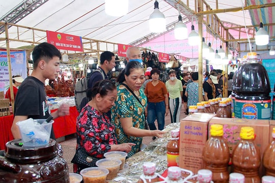 Hà Nội - "Đầu tàu" quảng bá, tiêu thụ sản phẩm OCOP