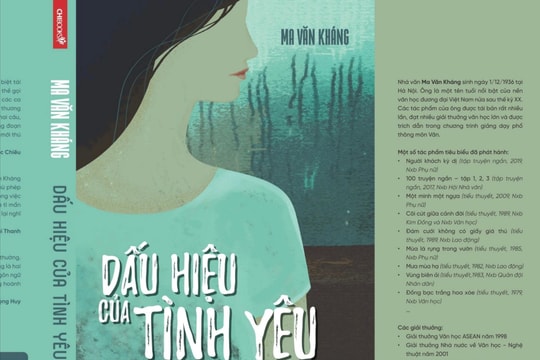 “Dấu hiệu của tình yêu” – Tập truyện đầy chiêm nghiệm của nhà văn Ma Văn Kháng