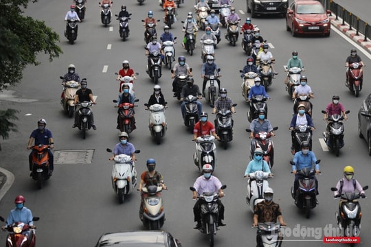 Hà Nội sẽ tiếp tục kế hoạch hạn chế xe máy tại khu vực trung tâm