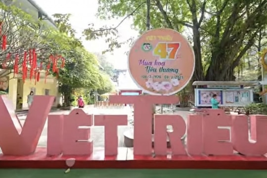 Trường Mầm non Việt Triều Hữu Nghị: Vững bước với danh hiệu "Đơn vị đạt chuẩn văn hóa"