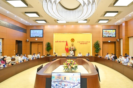 Ủy ban Thường vụ Quốc hội xem xét điều chỉnh chương trình lập pháp năm 2025