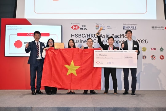 Năm thứ 10 năm Cuộc thi Giải quyết tình huống kinh doanh HSBC Đội thi của Việt Nam trở thành quán quân khu vực châu Á – Thái Bình Dương