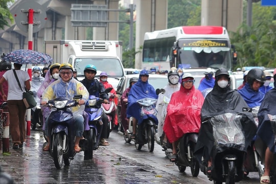 Dự báo thời tiết khu vực Hà Nội ngày 10/6: Có mưa rào và dông rải rác, cục bộ có nơi mưa to