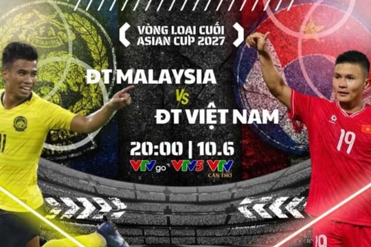 Việt Nam quyết đánh bại Malaysia tại "chảo lửa" Bukit Jalil