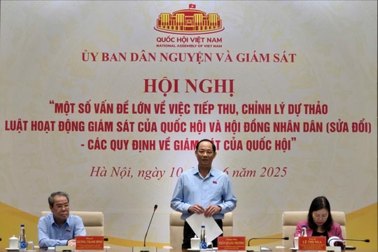 Tránh chồng chéo trong hoạt động giám sát của cơ quan dân cử