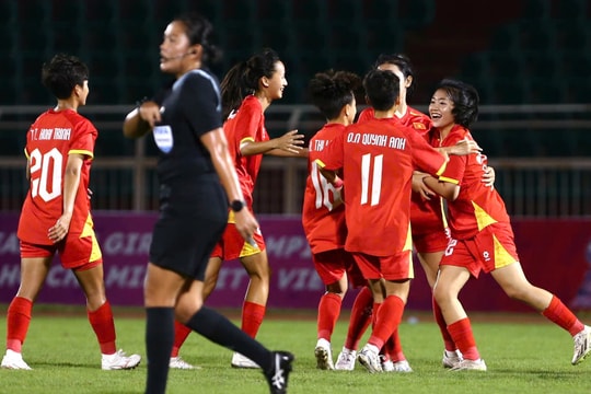 Giải bóng đá vô địch U19 nữ Đông Nam Á: U19 nữ Việt Nam cầm chắc ngôi đầu bảng