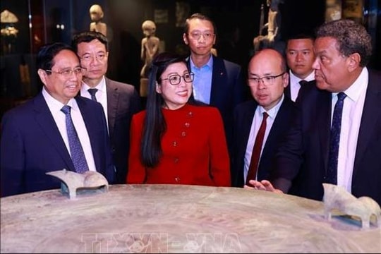 Thủ tướng Phạm Minh Chính thăm bảo tàng Pháp Quai Branly - Jacques Chirac