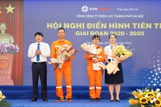 EVNHANOI vinh danh các điển hình tiên tiến giai đoạn 2020 - 2025