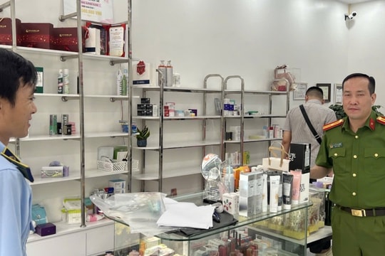 Hà Nội: Thu giữ gần 3.500 sản phẩm mỹ phẩm nhập lậu