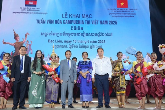 Khai mạc Tuần Văn hóa Campuchia tại Việt Nam năm 2025: Tạo gắn kết bền chặt giữa nhân dân hai nước Việt Nam và Campuchia