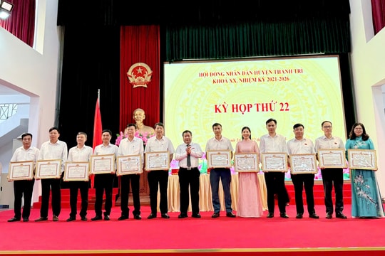 HĐND huyện Thanh Trì giải quyết xong 266 nội dung kiến nghị của cử tri
