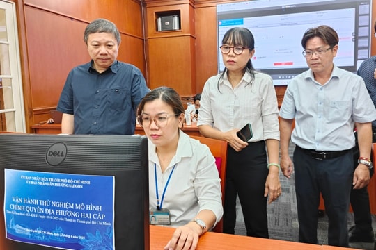 TP Hồ Chí Minh vận hành thử nghiệm chính quyền địa phương hai cấp từ hôm nay, 12-6