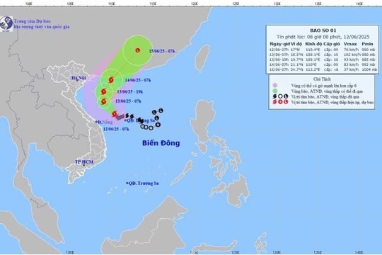 Quảng Ninh: Cô Tô dừng mọi hoạt động để ứng phó bão số 1