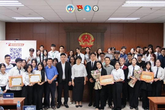 Chung kết cuộc thi “Phiên tòa giả định hình sự 2025”: Khép lại hành trình trí tuệ và cảm xúc
