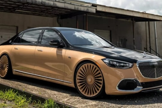 Cận cảnh Mercedes-Maybach S680 Virgil Abloh Edition độ phong cách Racing cực độc