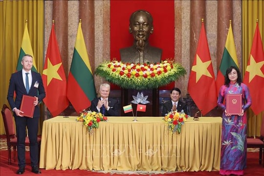 Việt Nam là đối tác quan trọng hàng đầu của Litva tại khu vực Đông Nam Á