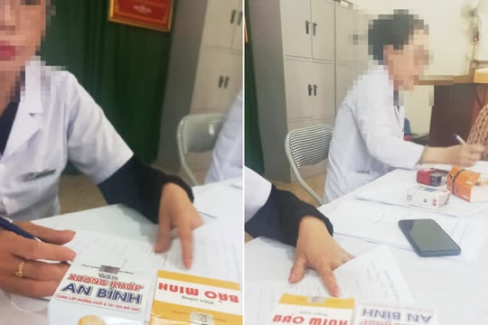 Nghệ An xác minh nhóm người mặc áo blouse khám bệnh, bán thực phẩm chức năng