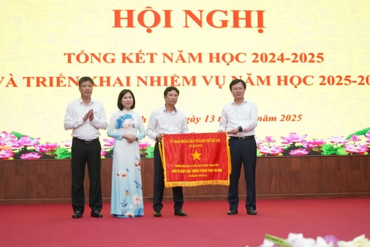 Thạch Thất: Tỷ lệ học sinh tốt nghiệp THCS đạt 99,95%