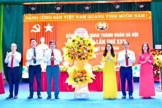 Đại hội Đảng bộ cơ quan Thành đoàn Hà Nội thành công tốt đẹp