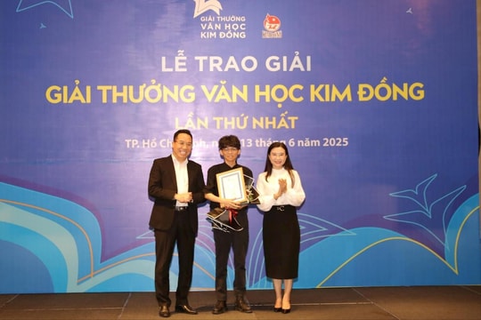 11 tác phẩm xuất sắc được trao Giải thưởng Văn học Kim Đồng lần thứ nhất