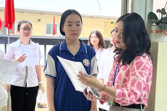 Chấm thi lớp 10 tại Hà Nội: Quy trình chặt chẽ, bảo đảm quyền lợi thí sinh