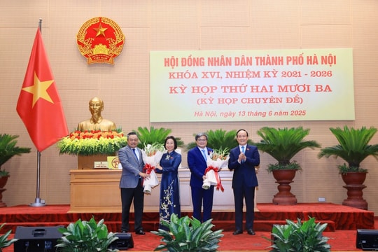 Đồng chí Phạm Thị Thanh Mai làm Phó Chủ tịch HĐND TP Hà Nội