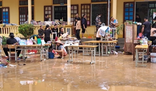 Bộ Y tế Tăng cường phòng chống dịch bệnh trong và sau lũ lụt, mưa bão