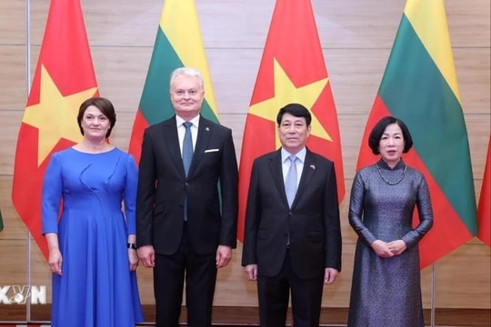 Tổng thống Cộng hòa Litva và Phu nhân kết thúc chuyến thăm chính thức Việt Nam