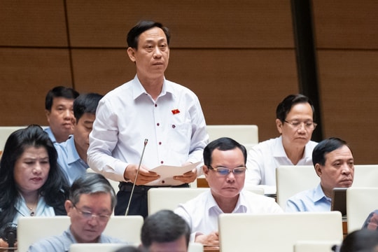 Đại biểu đề nghị quy định đơn vị hành chính gồm tỉnh, thành phố trực thuộc Trung ương và các xã, phường, đặc khu