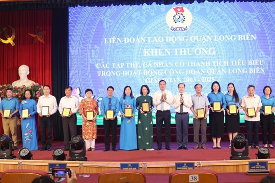 Công đoàn quận Long Biên: Dấu ấn 22 năm đồng hành vì đoàn viên, người lao động
