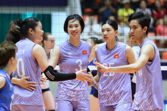 Đánh bại Kazakhstan 3-1, Bóng chuyền nữ Việt Nam lần thứ 3 vào chung kết AVC Nations Cup 2025