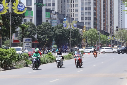 Bão số 1 suy yếu, Hà Nội tiếp tục nắng nóng