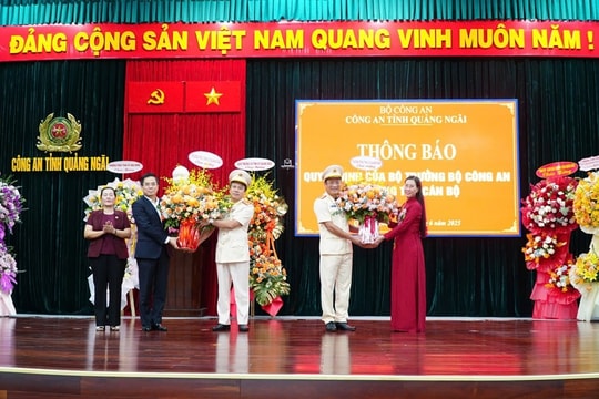 Đại tá Hồ Song Ân làm Giám đốc Công an tỉnh Quảng Ngãi